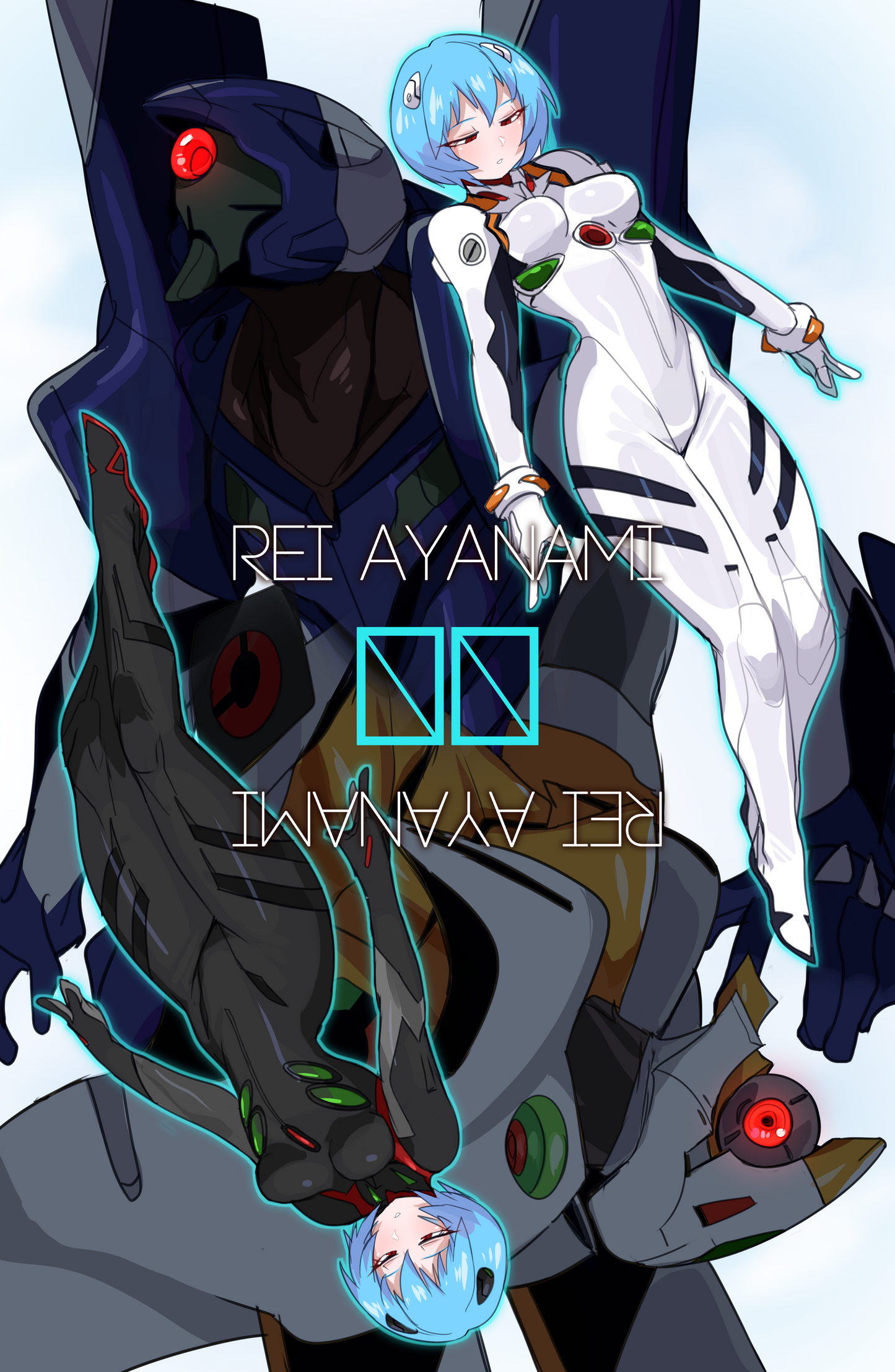 Rei and Unit 00