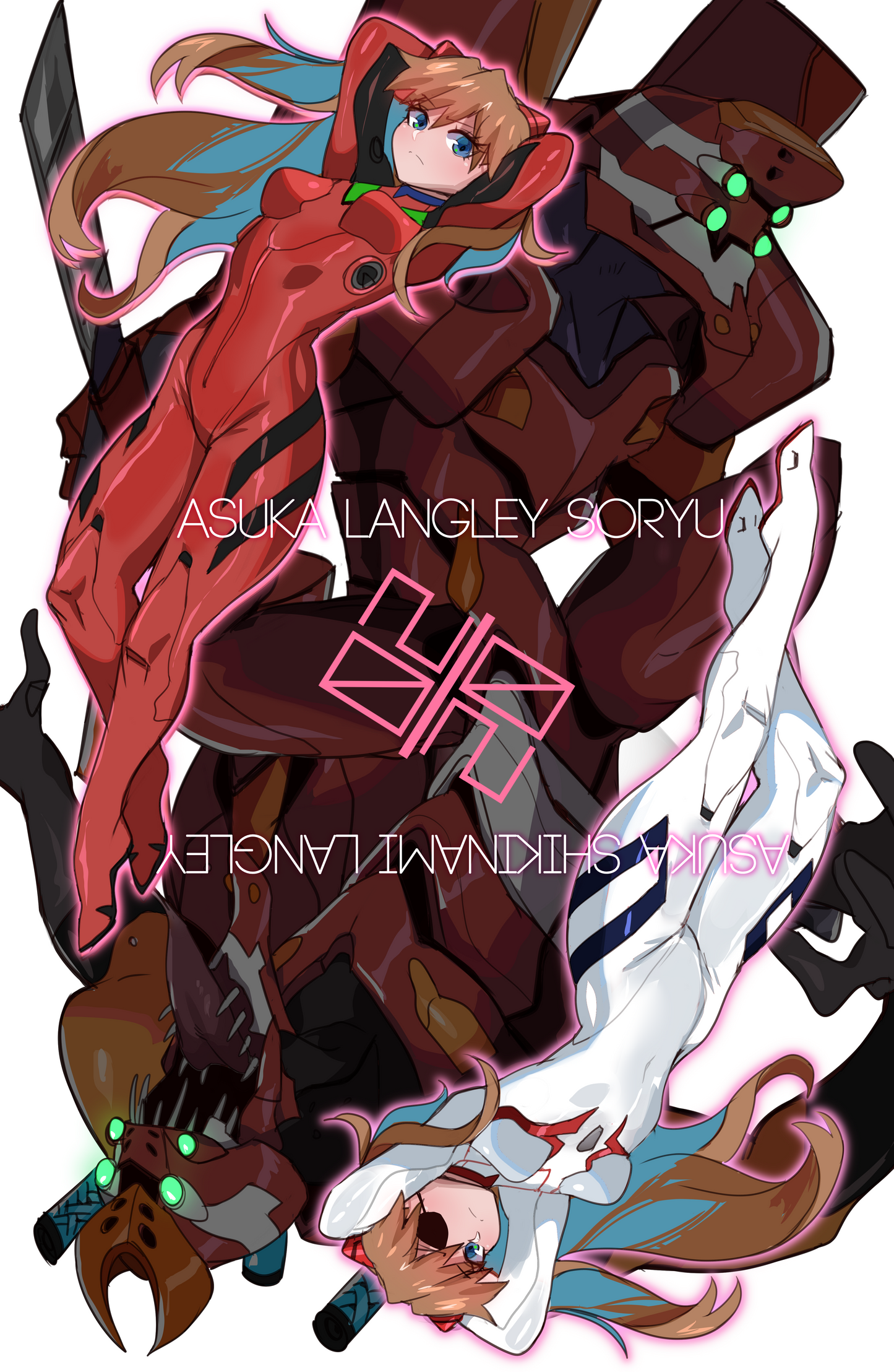 Asuka and Unit 02