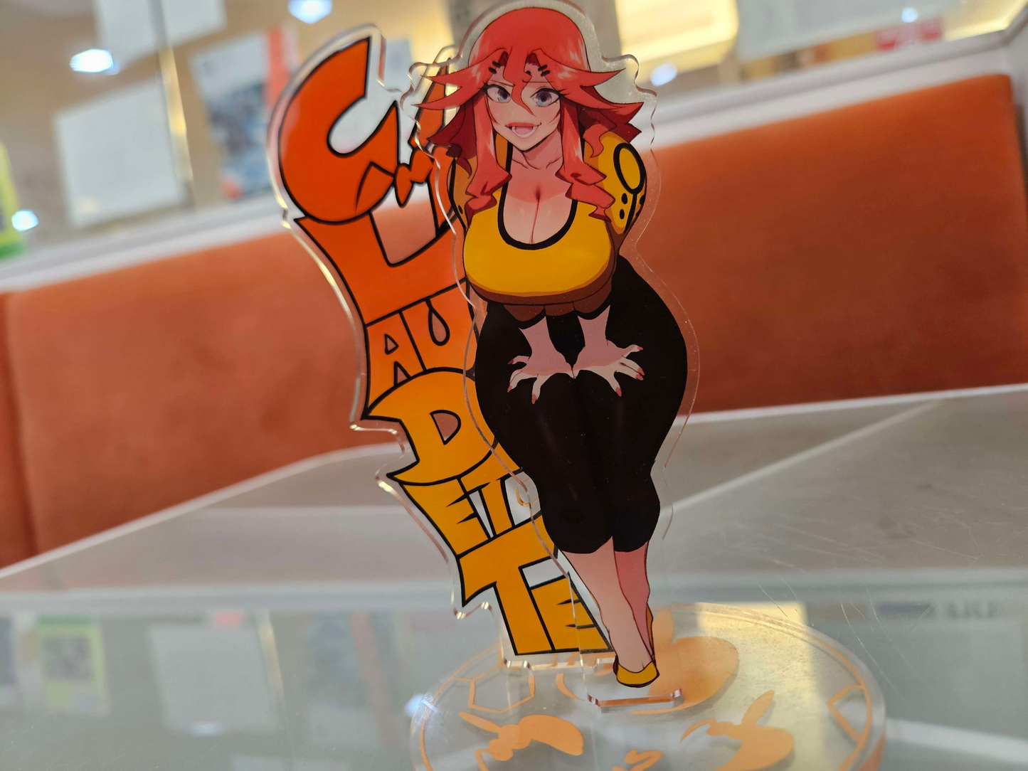 Claudette Standee Prototype 2