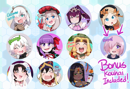 FGO Waifu Buttons Wave 2